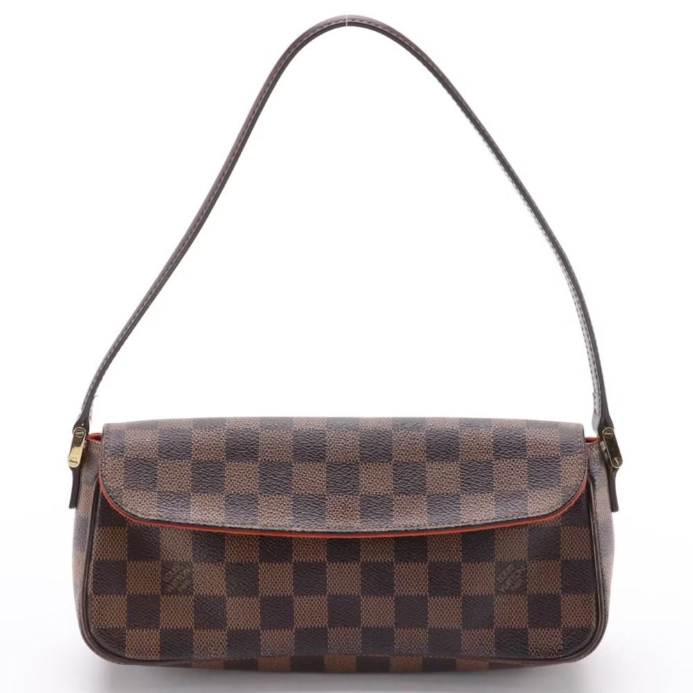 Louis Vuitton Recoleta flap bag damier ebene